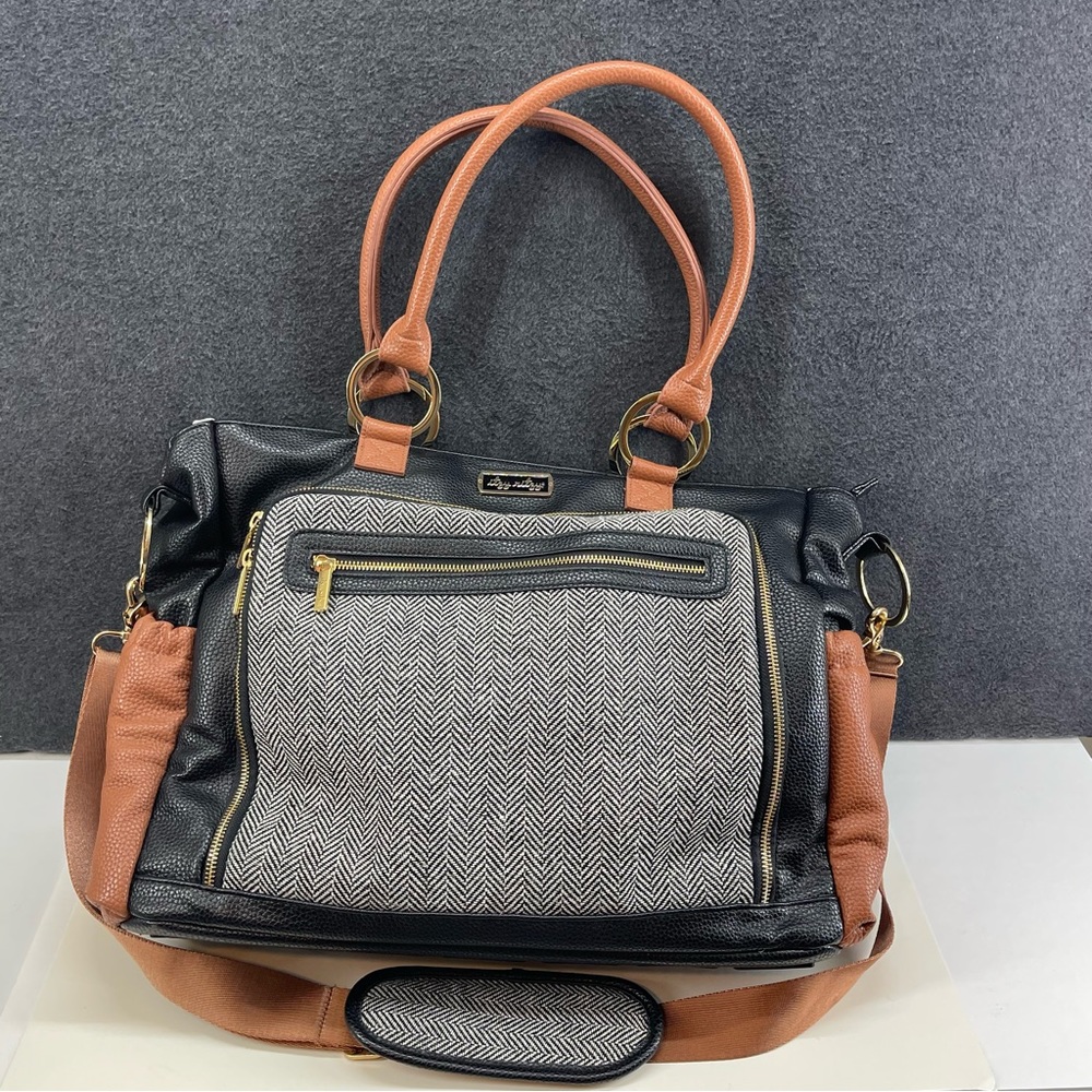 Itzy Ritzy Coffee & Cream Tribe Tote Diaper Bag